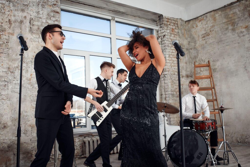 100+ Wedding Photography ideas to capture every moment 95 DJ or band playing at the venue