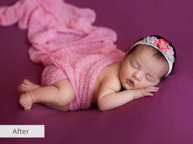 Newborn Baby Photo Retouching Services 4 How to Editing New born baby photo editing