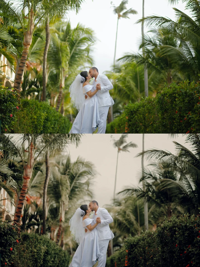 Wedding Photo Editing Services 2 wedding photo retouching before and after