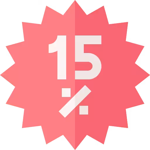 15% Off