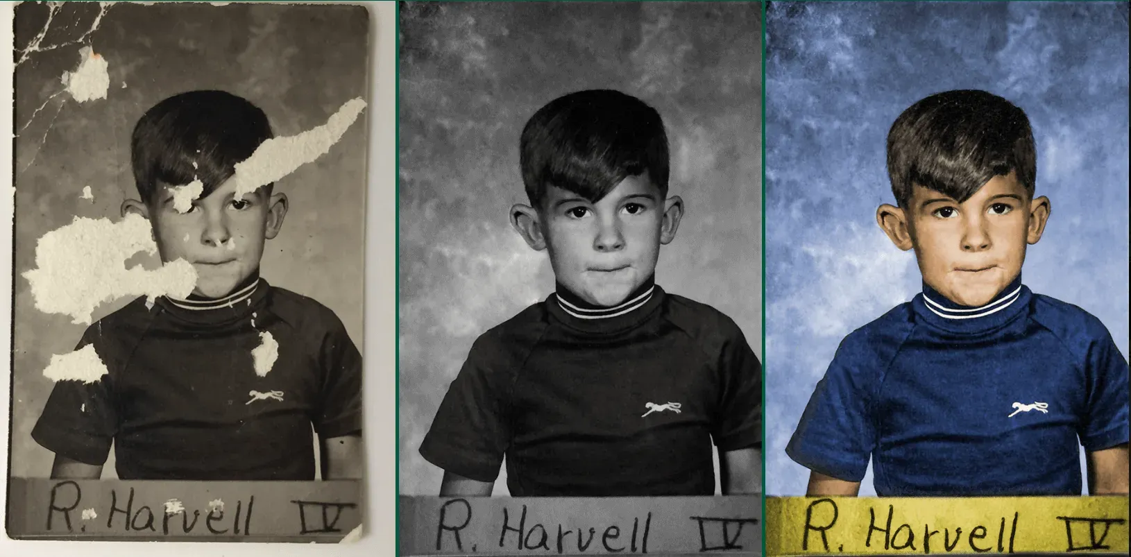 Old damage Repair photo Restoration