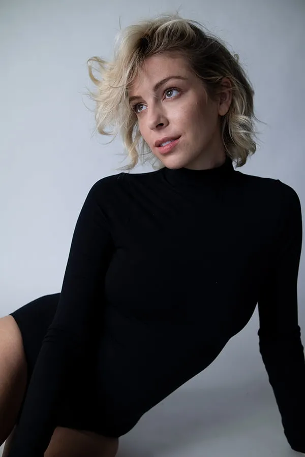 portrait retouching skin and hair before