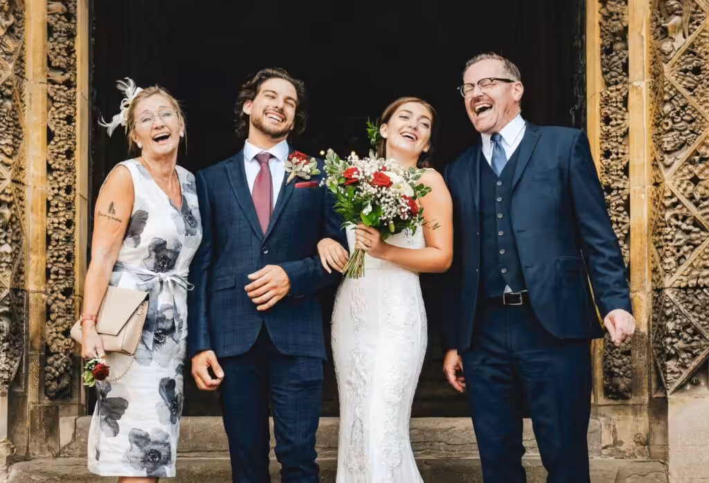 100+ Wedding Photography ideas to capture every moment 58 Couple with their parents