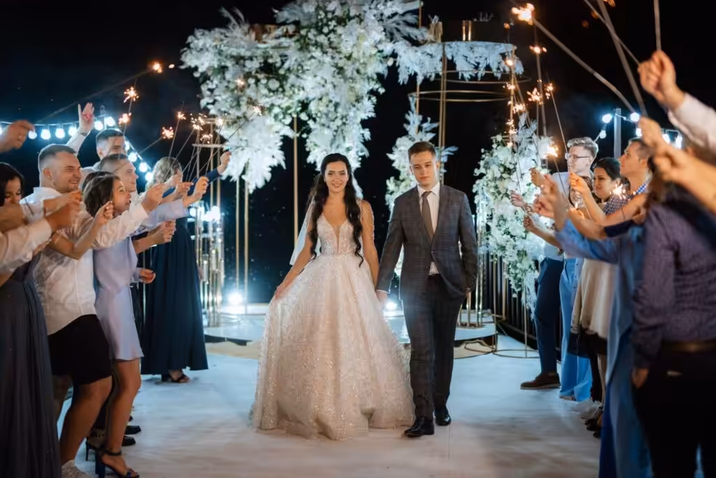 100+ Wedding Photography ideas to capture every moment 78 Couple’s grand entrance