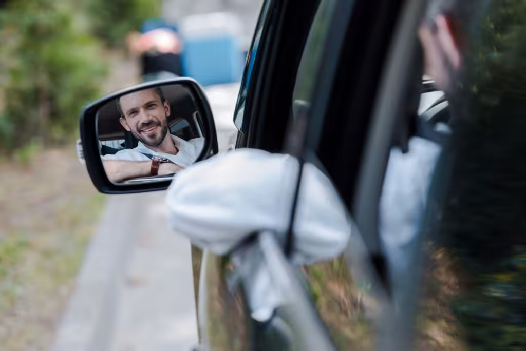 100+ Wedding Photography ideas to capture every moment 103 Reflection in car mirror