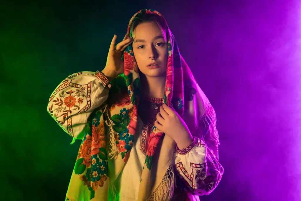100+ Portrait Photography Ideas for Every Occasion and Style 40 Cultural portrait with traditional attire
