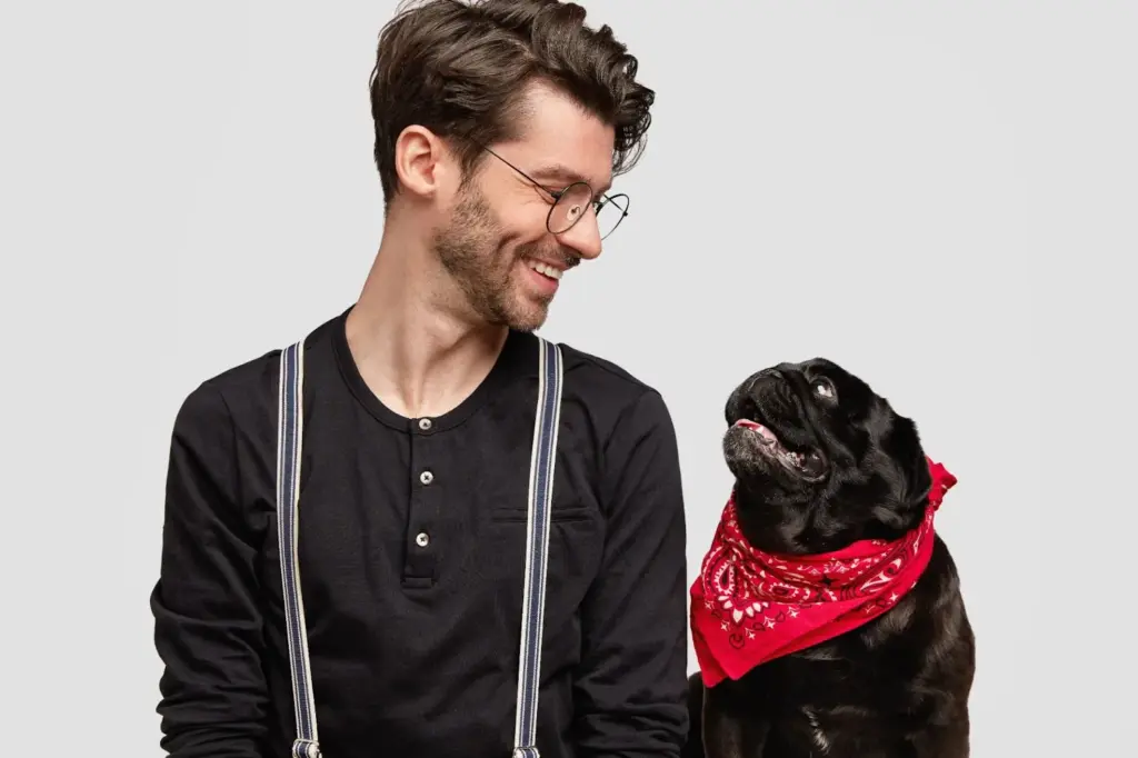 100+ Portrait Photography Ideas for Every Occasion and Style 36 Pet and owner portraits with matching outfits