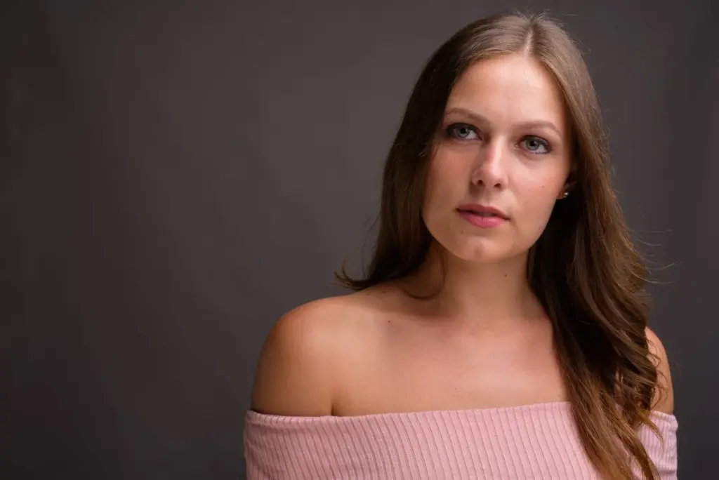 Calm expressions work well on camera