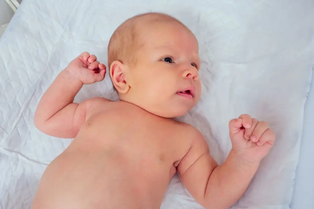 Capturing the stretching of the arms