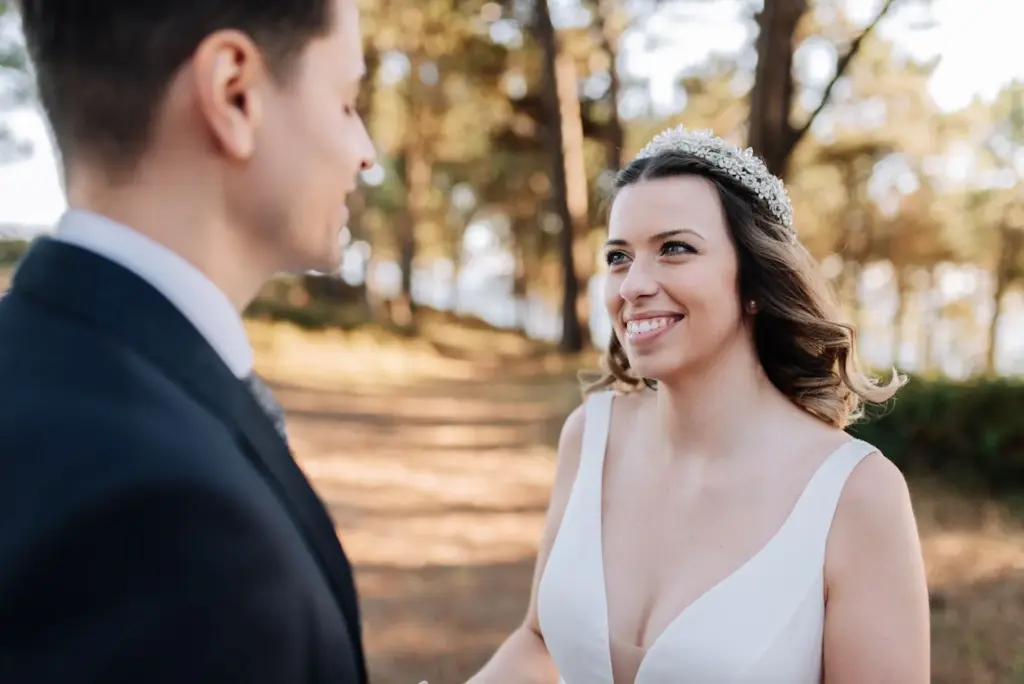 First look in a shaded forest