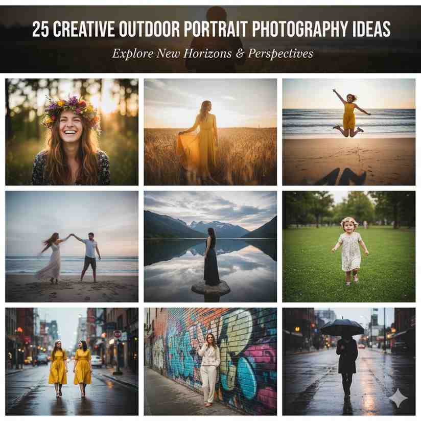 25 Creative Outdoor Portrait Photography Ideas