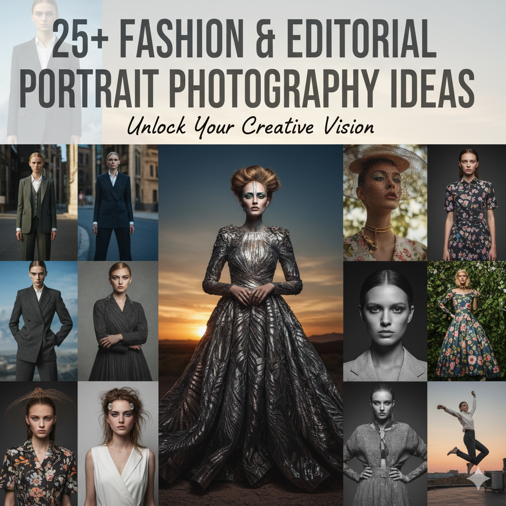 Editorial Portrait Photography Ideas