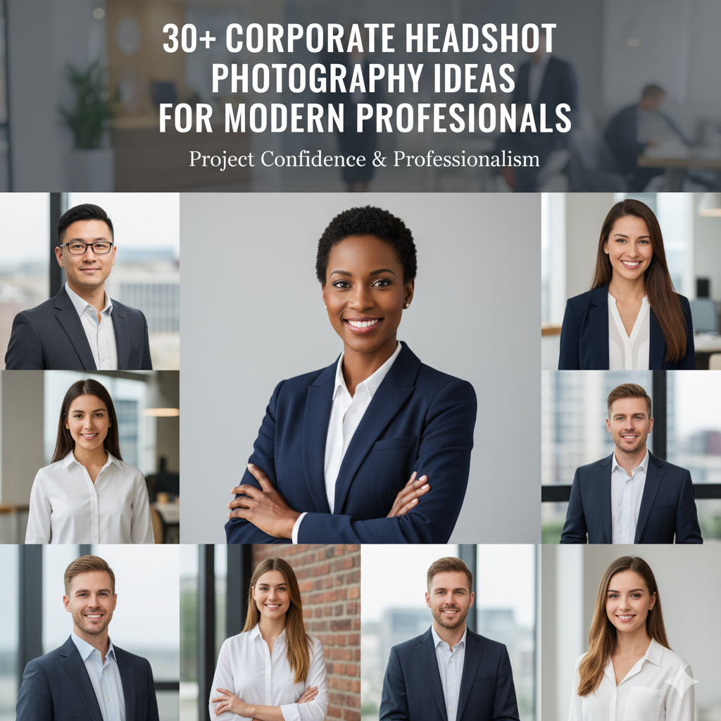Corporate Headshot Photography Ideas