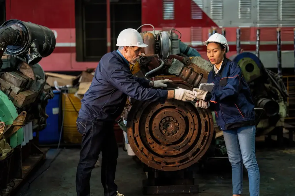 Holding factory equipment