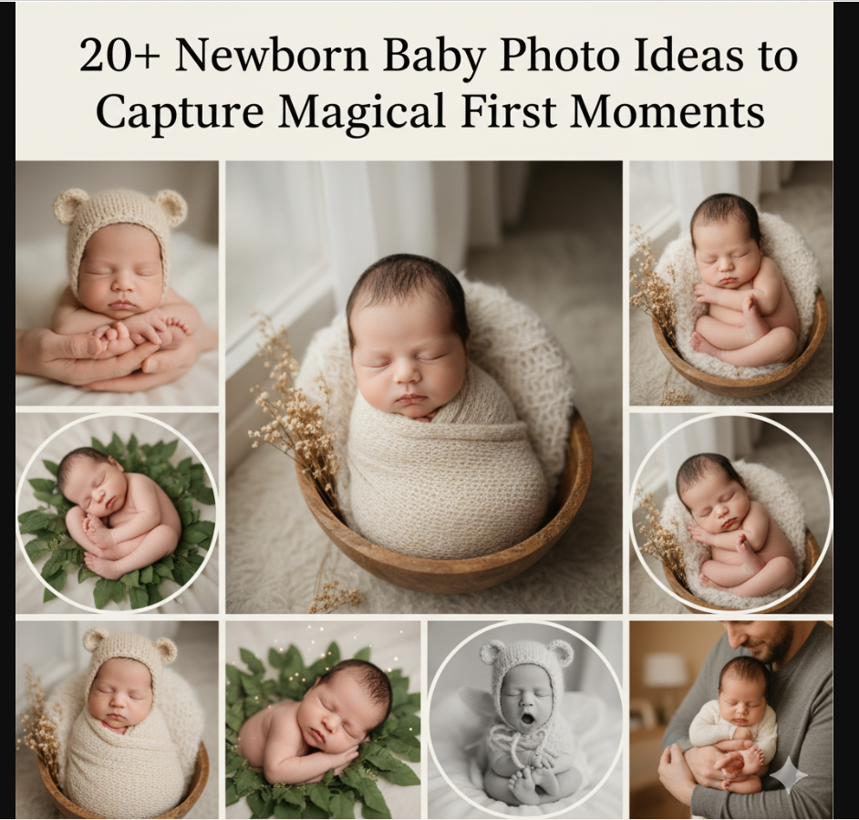 20+ Newborn Baby Photo Ideas