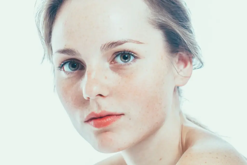 Serious portraits with bright eyes