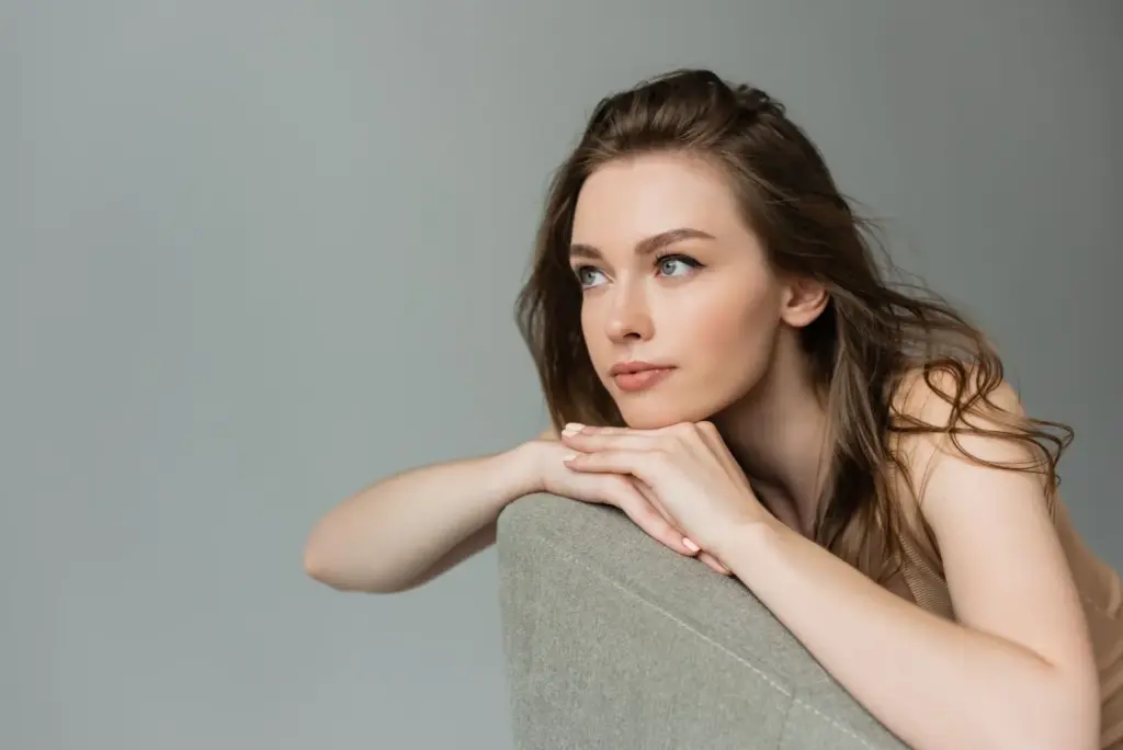 Sitting low for an intimate close-up