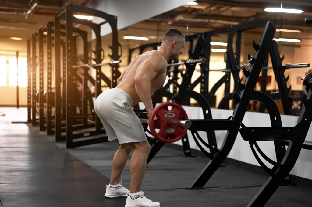 Standing in structured rows