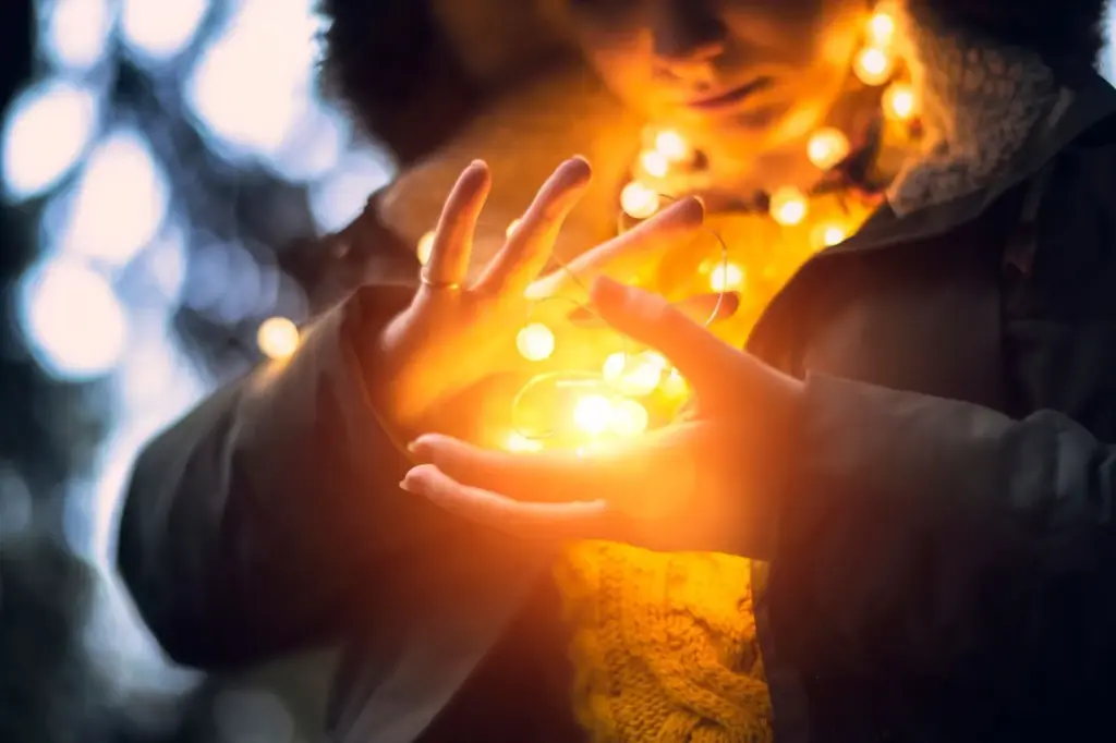 Trying to touch the light source