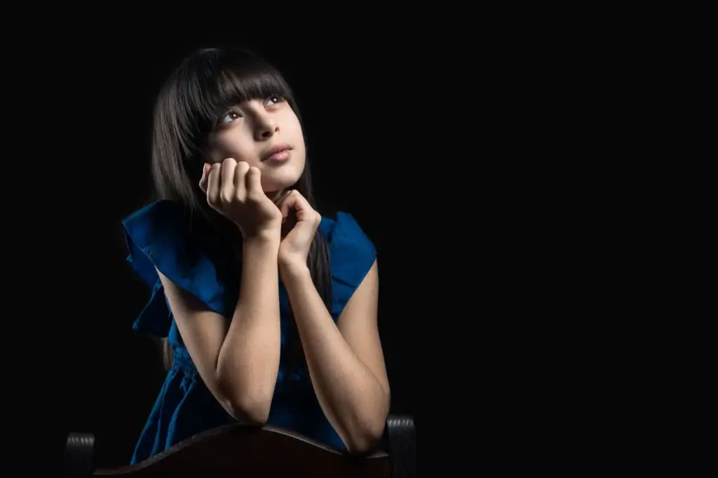 Use a dark background with patterns