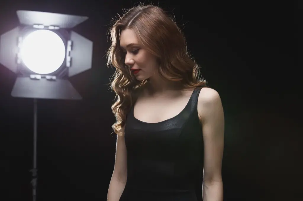 Use a single light source for studio portraits
