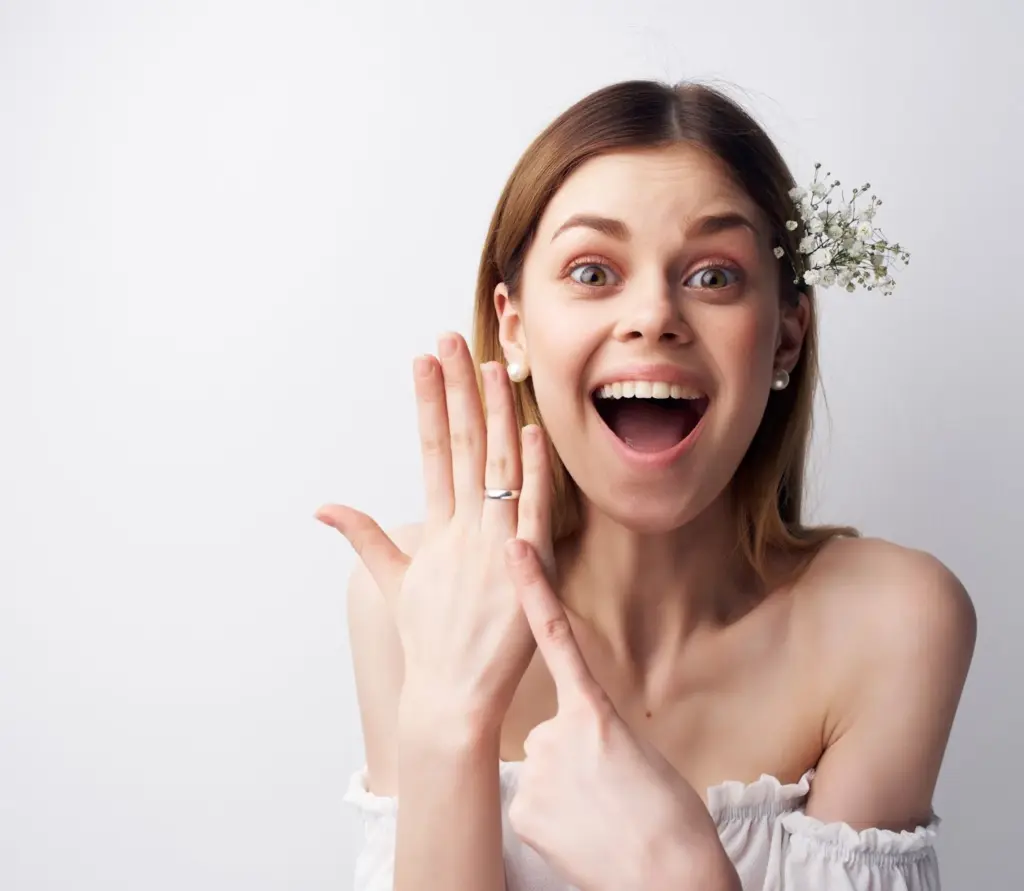 Wide-eyed expressions of shock or delight