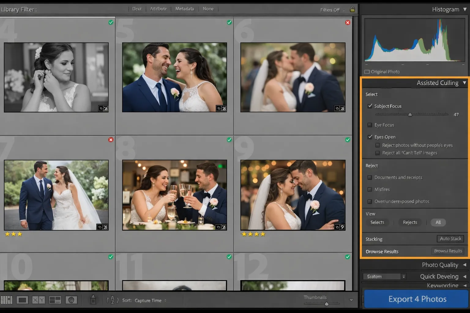 Photo Culling Services