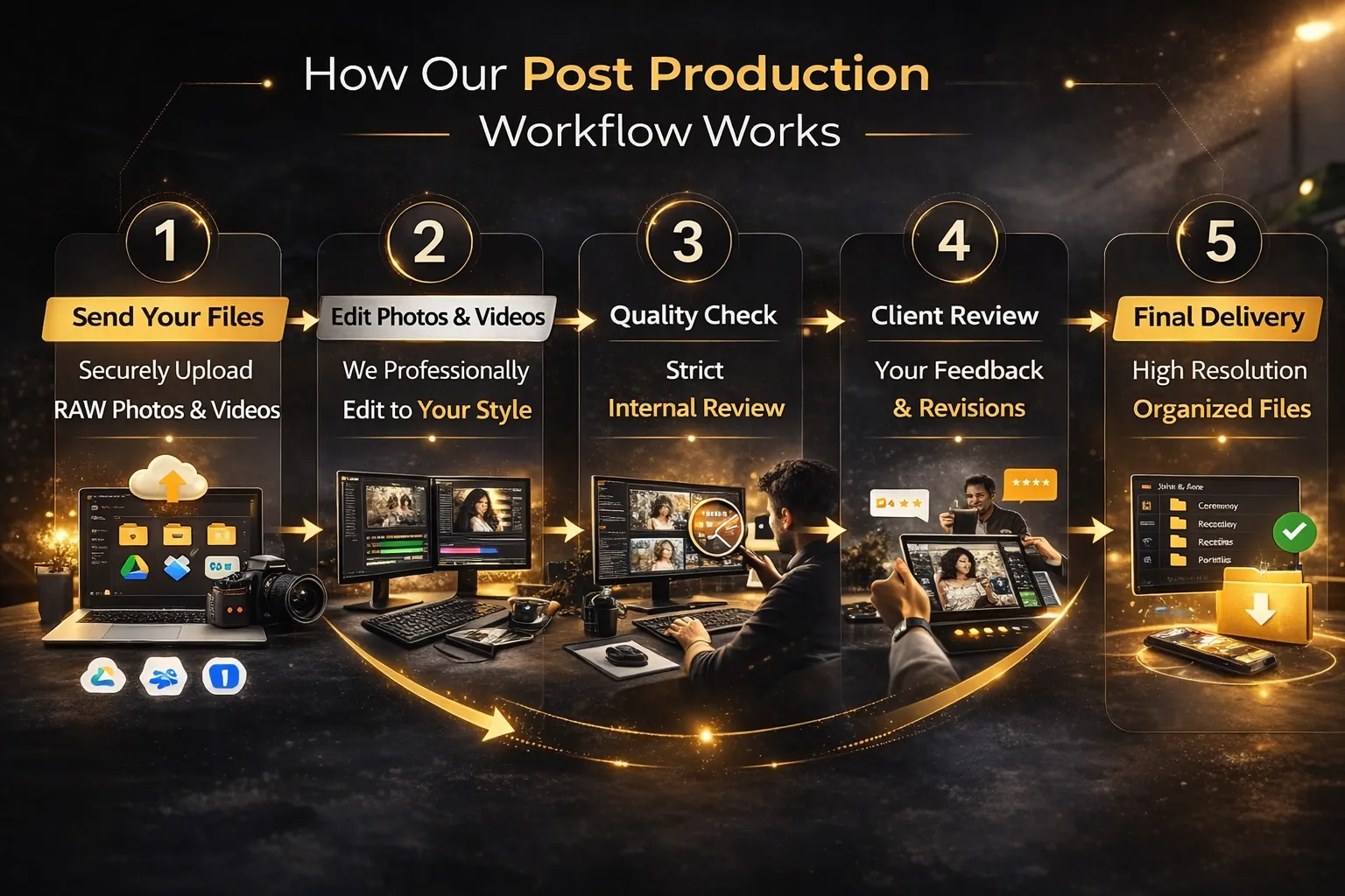 How Our Post Production Workflow Works