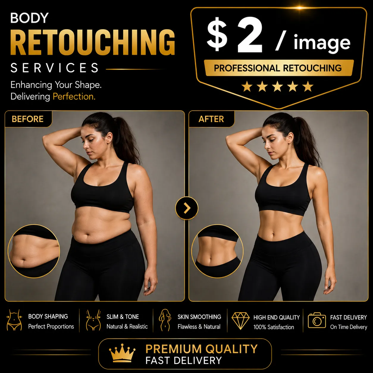 Body Retouching Services Body Retouching Services