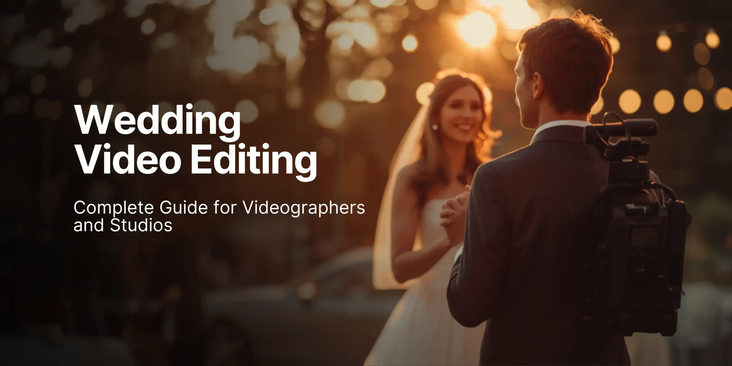 Wedding Video Editing: Complete Guide for Videographers and Studios 1 Wedding Video Editing - Complete Guide for Videographers and Studios